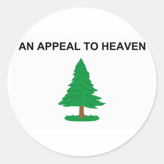 An_Appeal_to_Heaven_Flag Stickers (Voorkant)