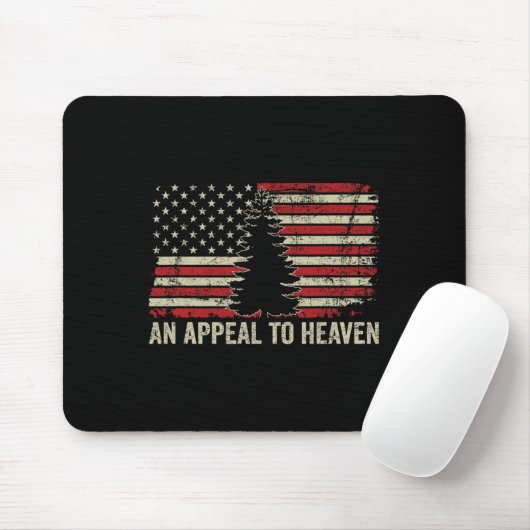 An Appeal To Heaven - Usa Revolution Pine Tree Ame Muismat (Met muis)
