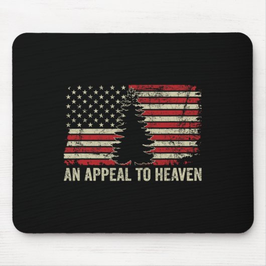 An Appeal To Heaven - Usa Revolution Pine Tree Ame Muismat (Voorkant)