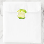 An apple a day keeps the doctor away ronde sticker (Tas)