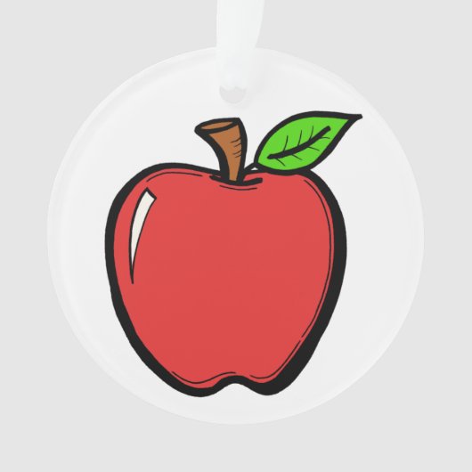 An Apple for the Teacher - Ornament - SRF (voorkant)