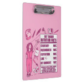 An Appreciation to Art Teachers - Perfect Gift Klembord (Rechts)