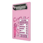 An Appreciation to Art Teachers - Perfect Gift  Mini Klembord (Angled2)