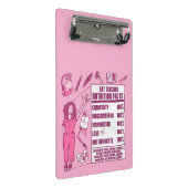 An Appreciation to Art Teachers - Perfect Gift  Mini Klembord (Schuin)