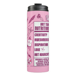 An Appreciation to Art Teachers - Perfect Gift  Thermosbeker