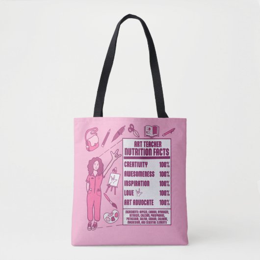 An Appreciation to Art Teachers - Perfect Gift  Tote Bag (Voorkant)