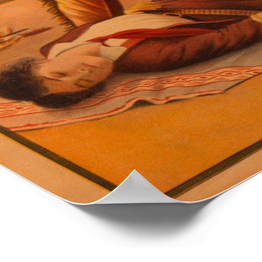 An Arizona Cowboy - Cowboy en de Indische strijd Poster (Hoek)