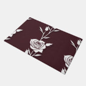 An Arrangement  Of Minimalist Single Line Roses  Deurmat (Schuin)