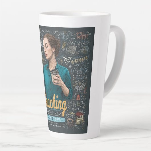 An Artistic Illustration of a Teacher  Latte Mok (Rechterhoek)