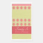 An Artsy Floral accented Servet (Voorkant)