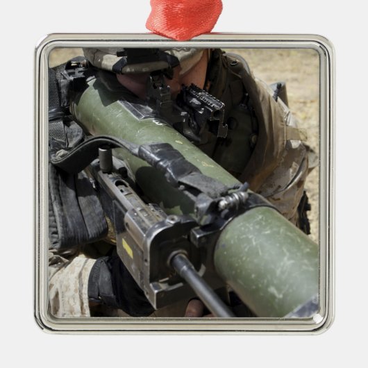An assaultman metalen ornament (Voorkant)
