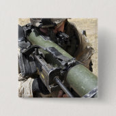 An assaultman vierkante button 5,1 cm (Voorkant)