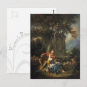 An Autumn Pastoral - François Boucher Briefkaart (Voorkant / Achterkant)