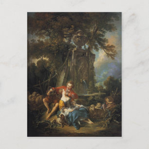 An Autumn Pastoral - François Boucher Briefkaart