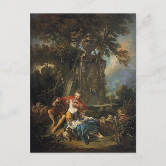 An Autumn Pastoral - François Boucher Briefkaart (Voorkant)