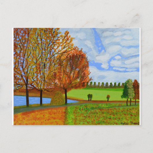 An Autumn Walk Briefkaart (Voorkant)