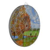 An Autumn Walk Dartbord (Voorkant Links)
