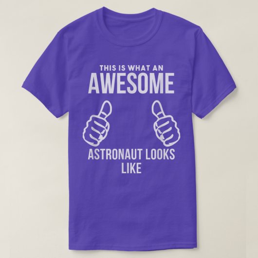 An Awesome Astronaut  T-shirt (Design voorkant)
