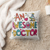 An awesome doctor  kussen (Deken)