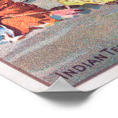 An Crow Indian Tepee, Maizena Product Ad Poster (Hoek)