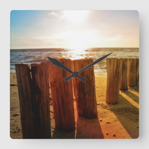 An der Nordzoeküste Vierkante Klok