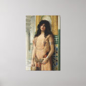 An Eastern Beauty Canvas Afdruk (Voorkant)