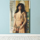 An Eastern Beauty Canvas Afdruk (Insitu (Houten vloer))