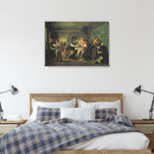 An Eating House, 1859 Canvas Afdruk (Insitu (Slaapkamer))