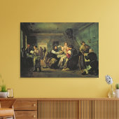 An Eating House, 1859 Canvas Afdruk (Insitu (Woonkamer))