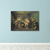 An Eating House, 1859 Canvas Afdruk (Insitu (Houten vloer))