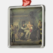 An Eating House, 1859 Metalen Ornament (Links)