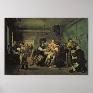 An Eating House, 1859 Poster