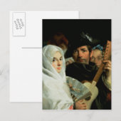 An Elegant Couple uit Madrid, c.1770 Briefkaart (Voorkant / Achterkant)