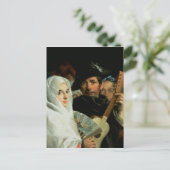 An Elegant Couple uit Madrid, c.1770 Briefkaart (Staand voorkant)