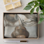 An Elegant Young Lady van Gerda Wegener Tissuepapier (Geschenk)