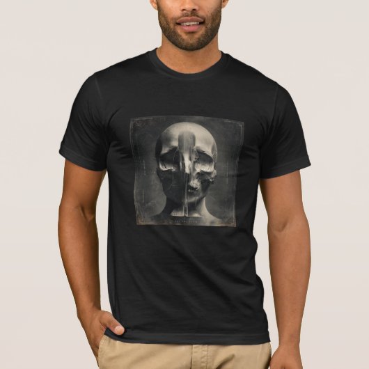 An Elegy in Veil — Gothic Fine Art T-shirt (Voorkant)