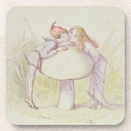 An Elf en a Fairy Onderzetter (Voorkant)