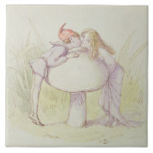 An Elf en a Fairy Tegeltje (Voorkant)