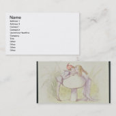 An Elf en a Fairy Visitekaartje (Voorkant / Achterkant)