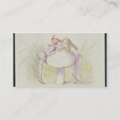 An Elf en a Fairy Visitekaartje (Achterkant)