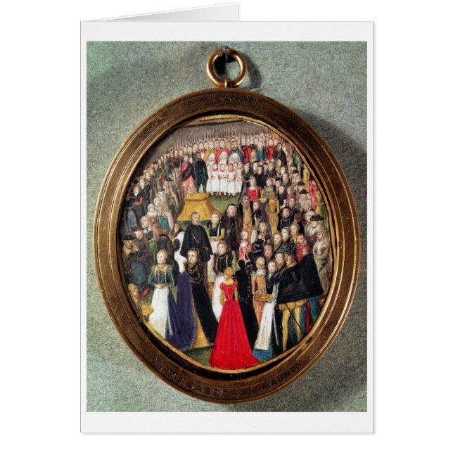 An Elizabeth Maundy Ceremony, c.1560 (m/c op vel) (Voorkant)
