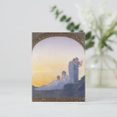 An Evening in Ancient Times, 1908 Briefkaart (Staand voorkant)