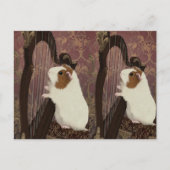 An Evening Recital – Artistic Guinea Pig Postcard Briefkaart (Voorkant)