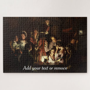 "An Experiment on a Bird in a Air Pump", 1768, Legpuzzel