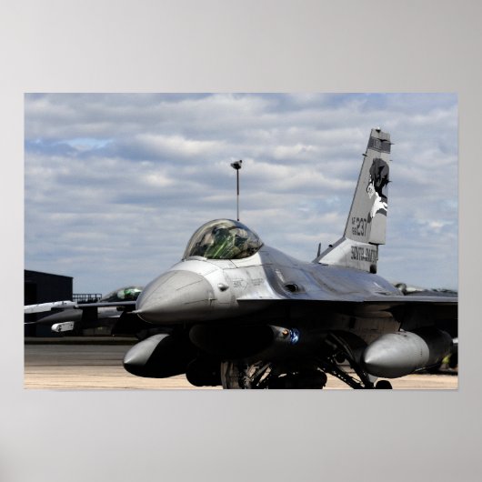 An F-16 Fighting Falcon Poster (Voorkant)