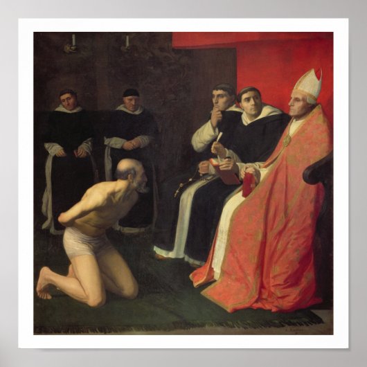 An Honorable Penitent, c.1868 Poster (Voorkant)