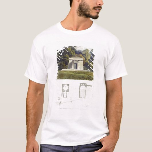 An Ice House, van Ackermann's 'Bewaarder van Kunst T-shirt (Voorkant)