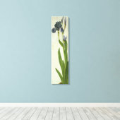 An Iris Canvas Afdruk (Insitu (Houten vloer))