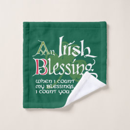 An Irish Blessing Bad Handdoek