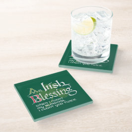 An Irish Blessing Glazen Onderzetter
